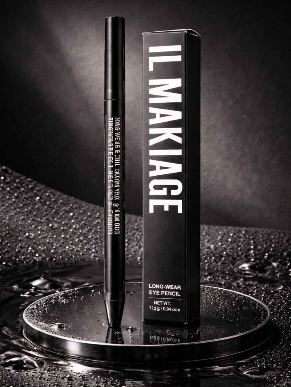 3 products IL MAKIAGE Black Eye Pencil, Black card Mascara, Waterproof Lip Liner